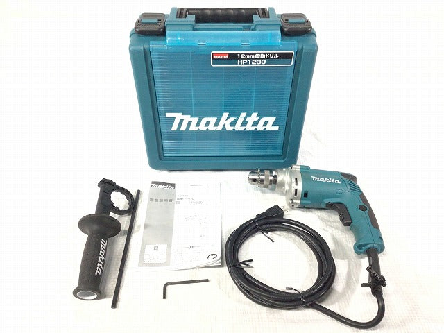 ☆中古品☆makita マキタ 100V 震動ドリル HP1230 ケース付