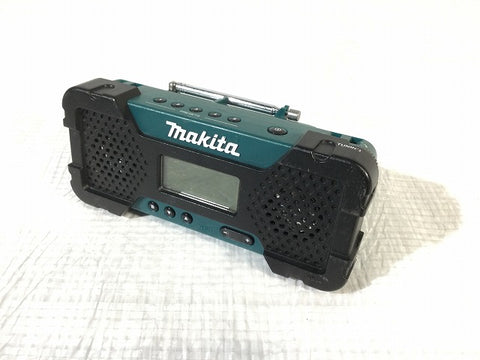☆中古セット品☆ makita マキタ 10.8V 充電式ラジオ MR051 充電式LEDランタン ML102 青/ブルー 本体のみ - 0