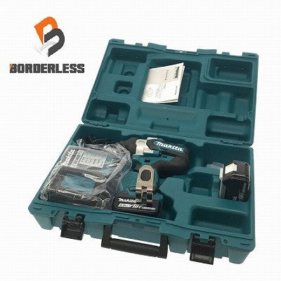 ☆未使用品☆makita マキタ 18V 充電式インパクトレンチ TW1001DRGX バッテリー2個(18V 6.0Ah) 充電器 ケース付116778 - 1
