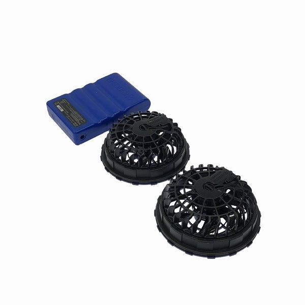 ☆未使用品セット☆BURTLE バートル 17V エアークラフト用 バッテリー AC300 青 ファンユニット AC311 青 空調作業服用118742 - 5