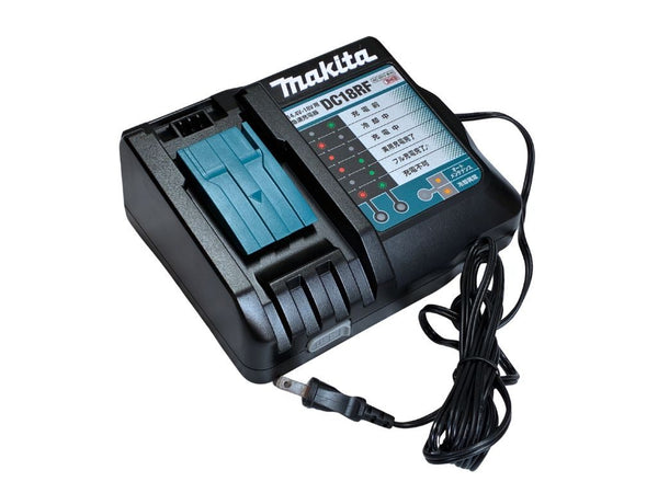 ☆極美品☆makita マキタ 充電器 DC18RF バッテリ BL1830B 18V 3.0Ah セット 純正品 布ケース付属132807 - 9
