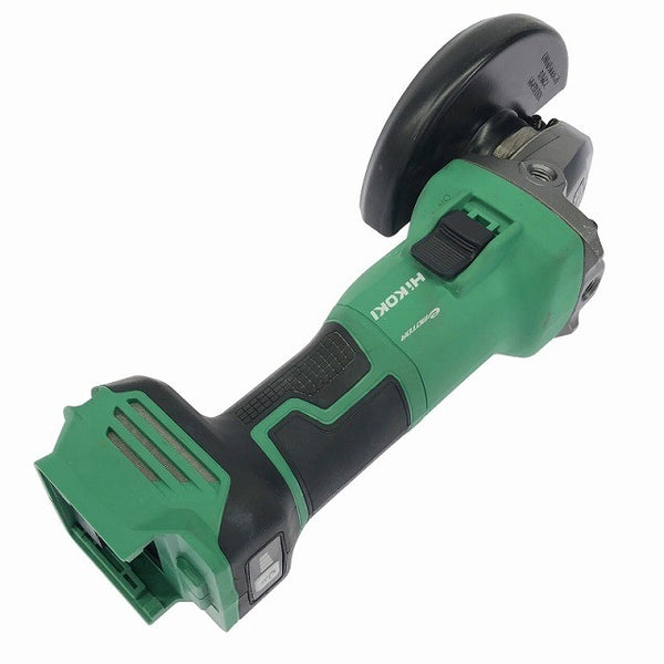 ☆比較的綺麗☆HiKOKI ハイコーキ 10.8V 100mm コードレスディスクグラインダー G1210DA 中古砥石 スパナ付き 研磨 研削 切断 - 4