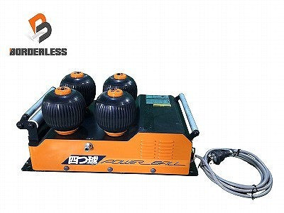 ☆美品☆IKURA イクラ 育良精機 三相200V パワーボール ISK-PB403 四つ球 インバータ制御連動式 ケーブル中間送り機 延線ボール - 1