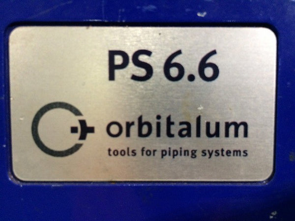 ☆中古品☆Orbitalum オービタルム 高速パイプ切断機 PS6.6 台付き 面取り機 - 10