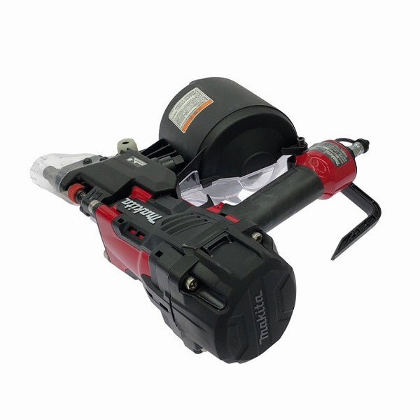 ☆未使用品☆makita マキタ 90mm 高圧 エア釘打機 AN936H 赤/レッド エア釘打ち機 コイルネイラ ロール釘打機 ロール釘打ち機128563 - 7
