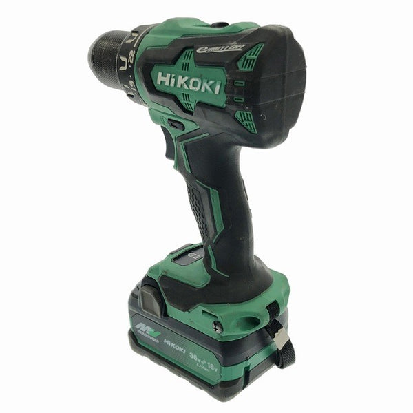 ☆比較的綺麗です☆HiKOKI ハイコーキ 18V 13mmコードレスドライバドリル DS18DBSL バッテリー(BSL36A18X)付き124532 - 5