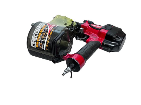 ☆比較的綺麗☆makita マキタ  高圧 エア釘打 90ｍｍ AN911H ワイヤ釘45～90mm 下地 鋼板 3.2mm コンクリート135090 - 0