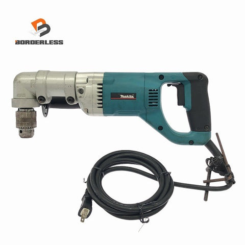 ☆中古品☆makita マキタ アングルドリル DA4000LR 鉄工13mm 木工38mm 無段変速・正逆転両用 コーナードリル 電気ドリル135751