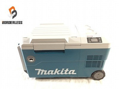 ☆美品☆makita マキタ 100V/18V/40Vmax 充電式保冷温庫 CW001G 青/ブルー 本 バッテリ1個(18V6.0Ah)+パーツ付 コードレス - 1