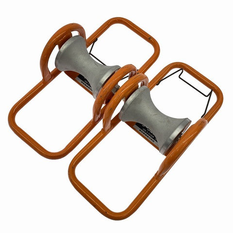 ☆中古品2個セット☆IKURA イクラ 育良精機 ケーブルコロ ISS-1(110)R ローラー幅110mm 金車 滑車 通線工具 延線ローラー 電設工具126072 - 0