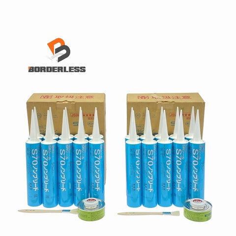 ☆未使用品☆サンライズ コニシ株式会社 1成分形変成シリコーン系 LM(低モジュラス)型 SRシール S70ノンブリード ブラック 250617XA