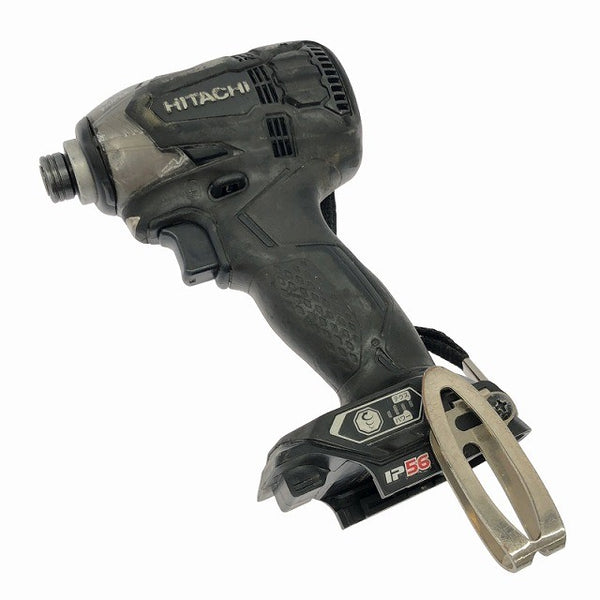 ☆中古品☆HITACHI 日立工機 14.4V コードレスインパクトドライバー WH14DDL2 黒/ブラック 本体のみ 充電式 バッテリー式131928 - 2
