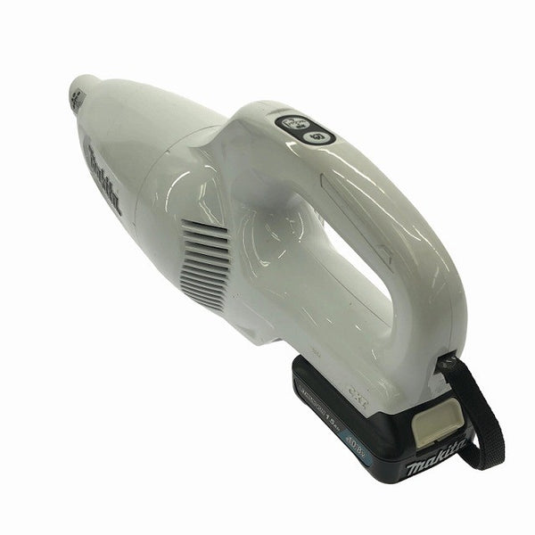 ☆比較的綺麗☆makita マキタ 10.8V 充電式クリーナー CL108FDSHW バッテリ(10.8V1.5Ah)2個 充電器 ノズル付き108120 - 5
