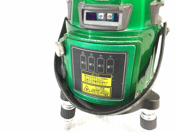 ☆中古品☆LTCテクノ販売 グリーンレーザー墨出し器 LTC-SSGM9X 本体＋ACアダプタ付 グリンレーザー墨出し機 光学測定器106074 - 9