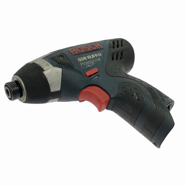 ☆中古品☆BOSCH ボッシュ 10.8V コードレスインパクトドライバー GDR10.8V-LI バッテリー2個(10.8V 1.3Ah) 充電器 ケース付133163 - 4