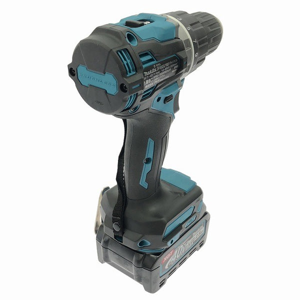 ☆未使用品 makita マキタ 40Vmax 充電式ドライバドリル DF002GRDX 青 バッテリ2個(2.5Ah) 充電器 ケース付 コードレス137624 - 6