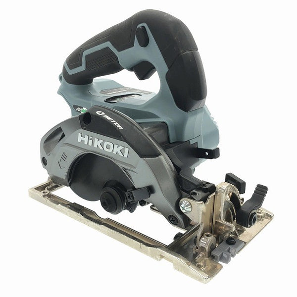 ☆比較的綺麗 限定色☆HiKOKI ハイコーキ 36V 125mm コードレス丸のこ C3605DA(SK) アイスグレー 充電式マルノコ 丸ノコ117508 - 2