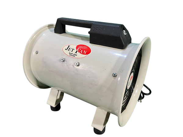 ☆中古品☆NAKATOMI ナカトミ JET FAN ジェットファン 軸流送排風機 NJF-200 ダクト付 送風機 100V128802 - 3