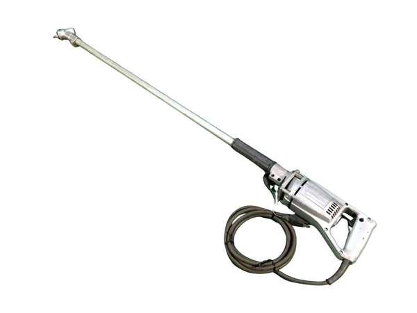 ☆中古品☆HITACIH 日立工機 100V 電気ドリル LUH-DH4 長柄付 ユニサイドジスク付 オートケレンダー 塗装用 屋根ケレン 研磨機130055 - 3