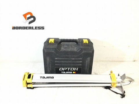 ☆中古品※コメント必読☆Tajima タジマ ローテーティングレーザー TRL-315H デジタル受光器(TRL-DRCV) ケース 三脚付き131146