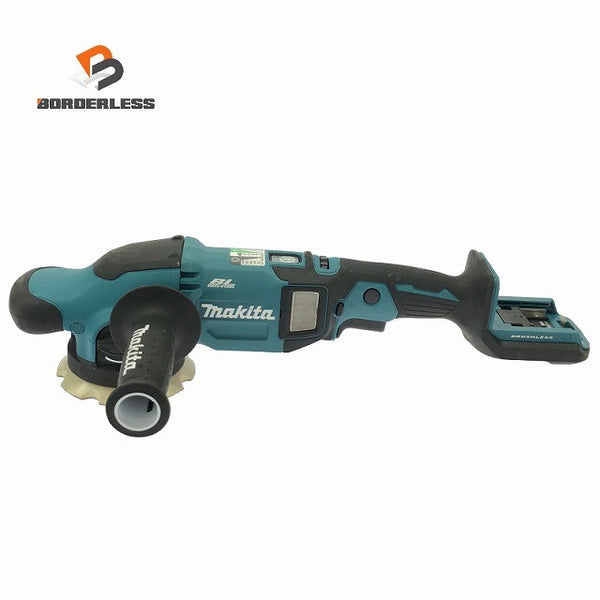 ☆比較的綺麗☆makita マキタ 18V 充電式ランダムオービットポリッシャー PO500D 本体のみ コードレス 研磨機 ポリシャー137401 - 1