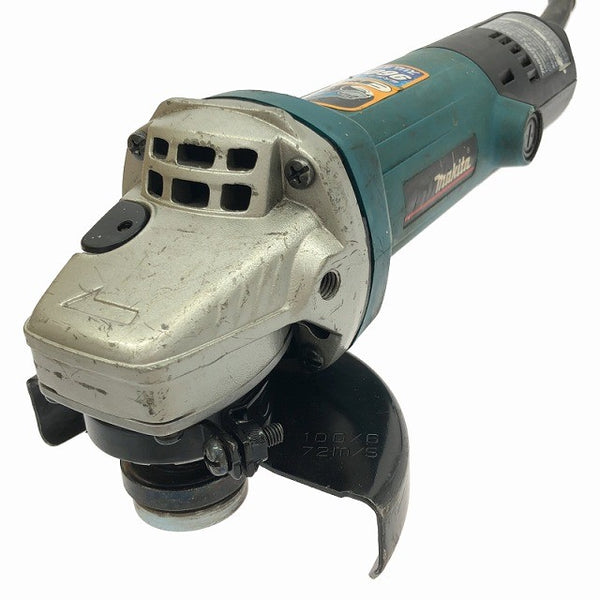 ☆中古品☆makita マキタ 100V 100mm ディスクグラインダー 9533B コード式 ディスクサンダー 研磨機 切断 研削 切削131109 - 2