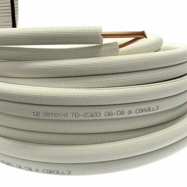 ☆未使用品☆TOYO 桃陽電線 エアコン配管用被覆銅管 ツインダイア TD-2320-8 20m 2分3分 ペアコイル ペアチューブ135979 - 8