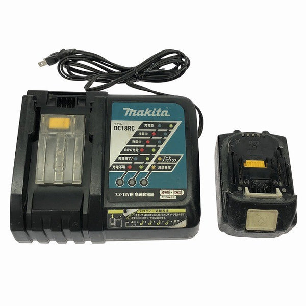 ☆中古品☆ makita マキタ 18V 充電式インパクトドライバ TD146DX2 本体+バッテリー1個(6.0Ah)+充電器134750 - 10