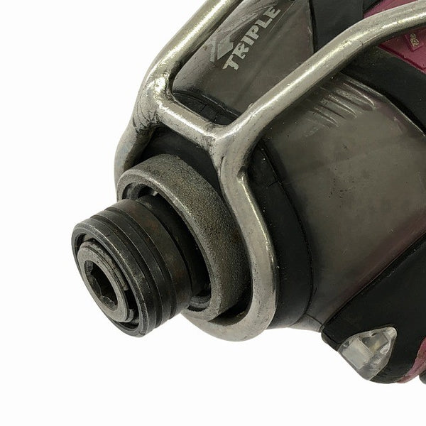 ☆中古品☆HiKOKI ハイコーキ 14.4V コードレスインパクトドライバー WH14DDL2 赤 本体＋ケース付 充電式 バッテリー式 旧日立工機132744 - 8