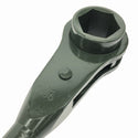 ☆比較的綺麗4本セット☆ASAHI 旭金属工業 旭の強力型片口ラチェットスパナ KS0036 KS0024 各2本 ハンドツール136366 - 8