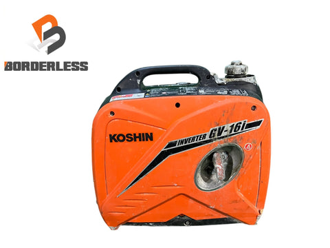 ☆中古品☆KOSHIN 工進 インバーター発電機 GV-16i-AAA-4 アウトドア エンジン工具 キャンプ 災害対策126806