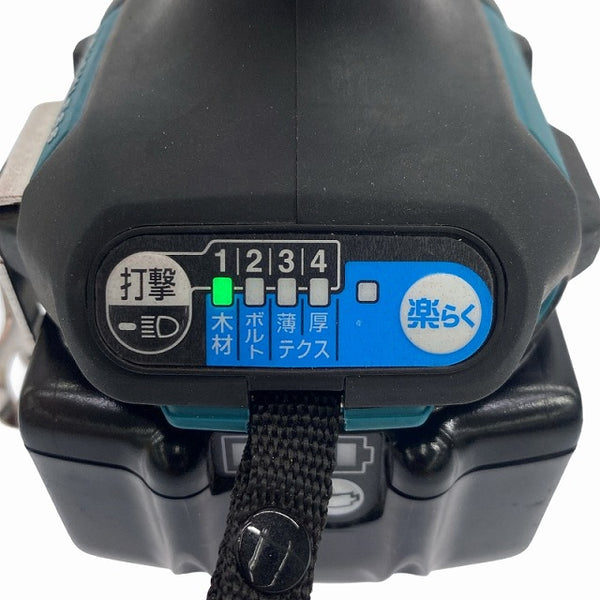 ☆美品☆ makita マキタ 18V 充電式インパクトドライバ TD173D 青/ブルー バッテリ1個(18V 6.0Ah)付き ※コメント必読 - 8