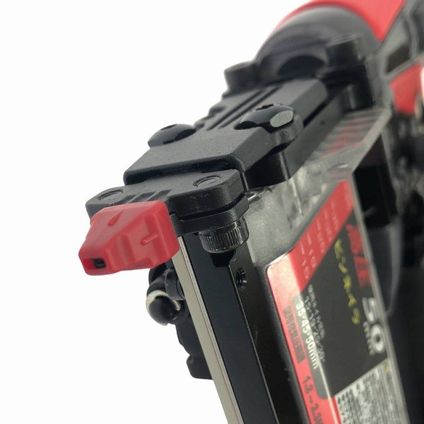 ☆未使用品☆MAX マックス 50mm 高圧 ピンネイラ HA-50P4(D) ケース付 ピン釘打機 ピン釘打ち機 ピンタッカー エア工具138061 - 8