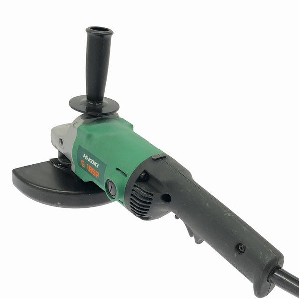 ☆中古品☆HiKOKI ハイコーキ 100V 180mm 電気ディスクグラインダー G18SP 本体のみ コード式 研磨 研削 切削 切断131136 - 5