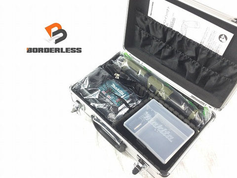 ☆未使用品☆makita マキタ 7.2V 充電式ペンインパクトドライバー TD022DSHXO オリーブ バッテリ2個(7.2V1.5Ah) 充電器 ケース126351