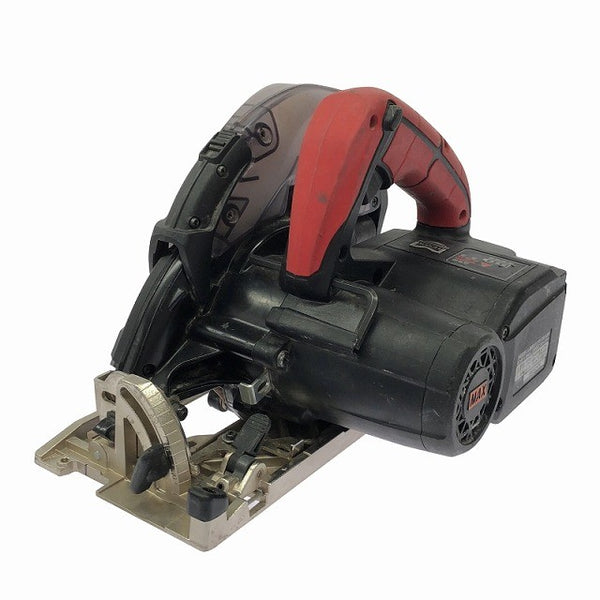 ☆中古品☆MAX マックス 18V 165mm 防じん兼用 充電式丸のこ PJ-CS61CDP バッテリ1個(5.0Ah) 充電器付 コードレス マルノコ118345 - 4