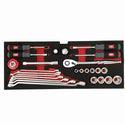 ☆未使用 限定品☆KTC 京都機械 12.7sq.工具セット 60点 SK46021XNV ネイビー チェスト(SKX0213) ハンドツールセット 自動車整備132688 - 3