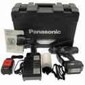 ☆未使用品 Panasonic パナソニック 14.4V/18V 充電マルチハンマードリル EZ78A1LS2GTB バッテリ2個 充電器 ライト ケース136314 - 3