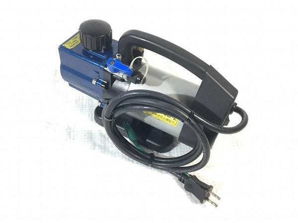 ☆中古品☆TASCO タスコ オイル逆流防止弁付 ウルトラミニツーステージ真空ポンプ TA150SB-2 ケース付 コード式 エアコン取付130141 - 4