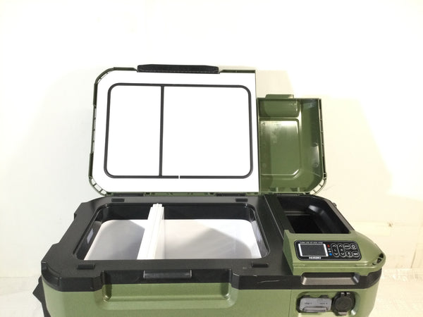 ☆比較的綺麗※コメント必読☆HIKOKI ハイコーキ 14.4V/18V コードレス冷温庫 UL18DBA ベルト ACアダプタ付 アウトドア キャンプ137133 - 6