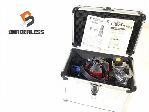 ☆美品☆SHINWA シンワ レーザーロボ レクシア 51AR 品番 70905 受光機 ケース付き 光学測定器 レーザー墨出し器114816