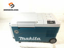☆中古品☆makita マキタ 40Vmax/18V/100V 充電式保冷温庫 CW001G 青 本体＋ACアダプタ付 コードレス冷温庫 アウトドア キャンプ134573 - 1