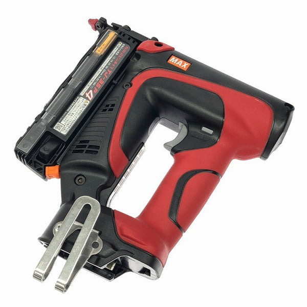 ☆中古極美品☆MAX マックス 14.4V/18V 充電式ピンネイラ TJ-35P4 バッテリー(18V 5.0Ah) 充電器 ケース付 ピン釘打機 ピンタッカー133839 - 7