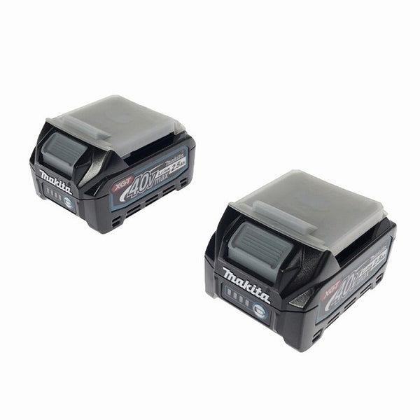 ☆極美品☆makita マキタ 40Vmax 2.5Ah 純正 リチウムイオンバッテリー BL4025 2個 リチウムイオン電池 充電池 蓄電池130656 - 2