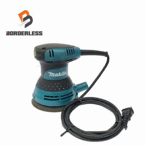 ☆中古品☆makita マキタ 100V 125mm ランダムオービットサンダ BO5030 本体のみ 研磨 研削 大工道具 サンダー114298