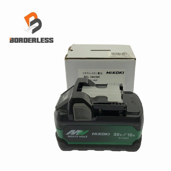 ☆未使用品☆HiKOKI ハイコーキ 36V 2.5Ah 純正 マルチボルトバッテリー BSL36A18X リチウムイオン電池 リチウムイオンバッテリー121190 - 1