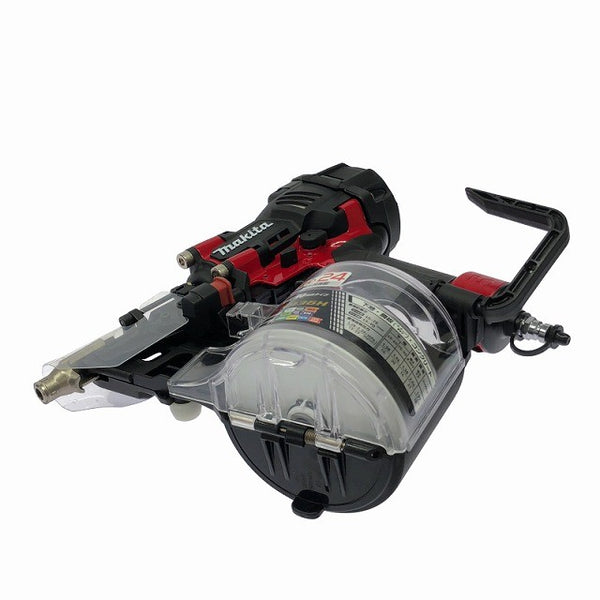 ☆未使用品☆makita マキタ 90mm 高圧 エア釘打機 AN936H 赤/レッド エア釘打ち機 コイルネイラ ロール釘打機 ロール釘打ち機128563 - 4