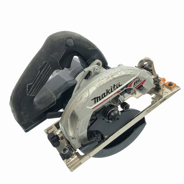 ☆中古品☆makita マキタ 18V 165mm 充電式マルノコ HS631D ブラック/黒 バッテリー1個(18V6.0Ah) 丸ノコ 丸のこ 電動工具130166 - 4