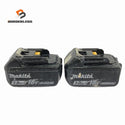 ☆中古品2点セット☆makita マキタ 18V 3.0Ah 純正 リチウムイオンバッテリー BL1830B 残量表示付 リチウムイオン電池 蓄電池134880 - 1