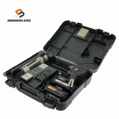 ☆中古品☆ Panasonic パナソニック 14.4V/18V 充電インパクトドライバー EZ76A1 本体+バッテリー2個(3.0/4.2Ah)充電器+パーツ+ケース128643